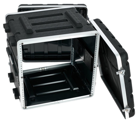 10U 19 인치 ABS Amp 랙 비행기 경우 과중한 업무 트위스트 래치